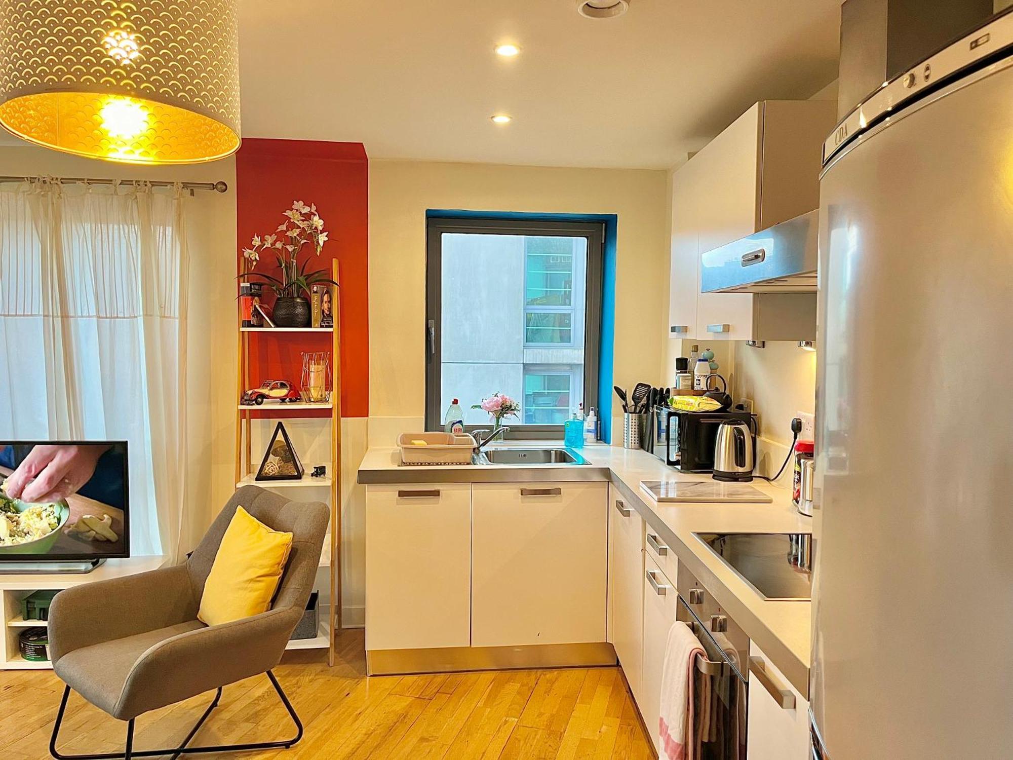 Skyview Apartment By Noknokstay - City Centre With Parking - Group, Family, Business Sheffield Dış mekan fotoğraf