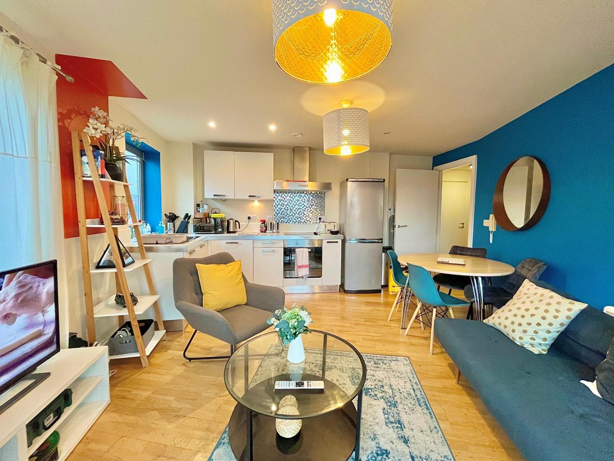 Skyview Apartment By Noknokstay - City Centre With Parking - Group, Family, Business Sheffield Dış mekan fotoğraf